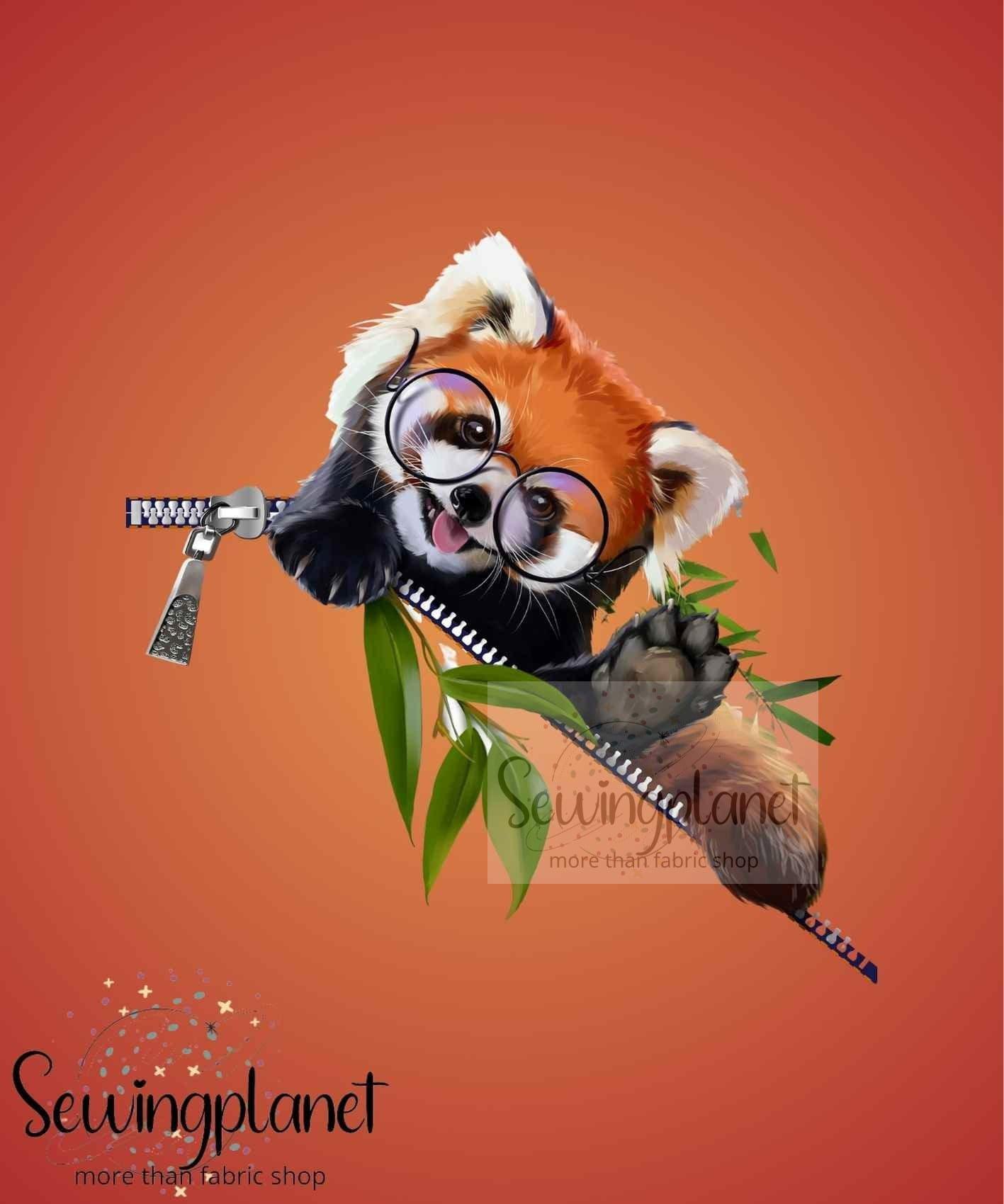 Panela rdeča panda