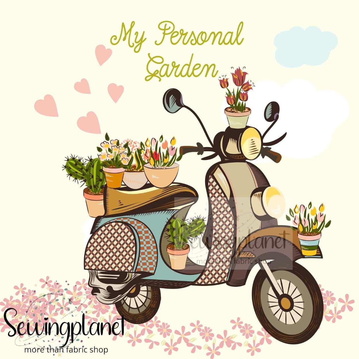 Panela my personal garden vespa