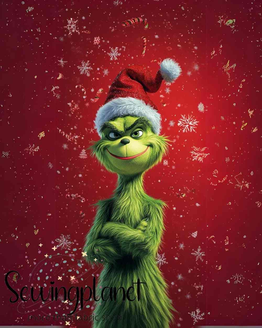 Panela Grinch 5