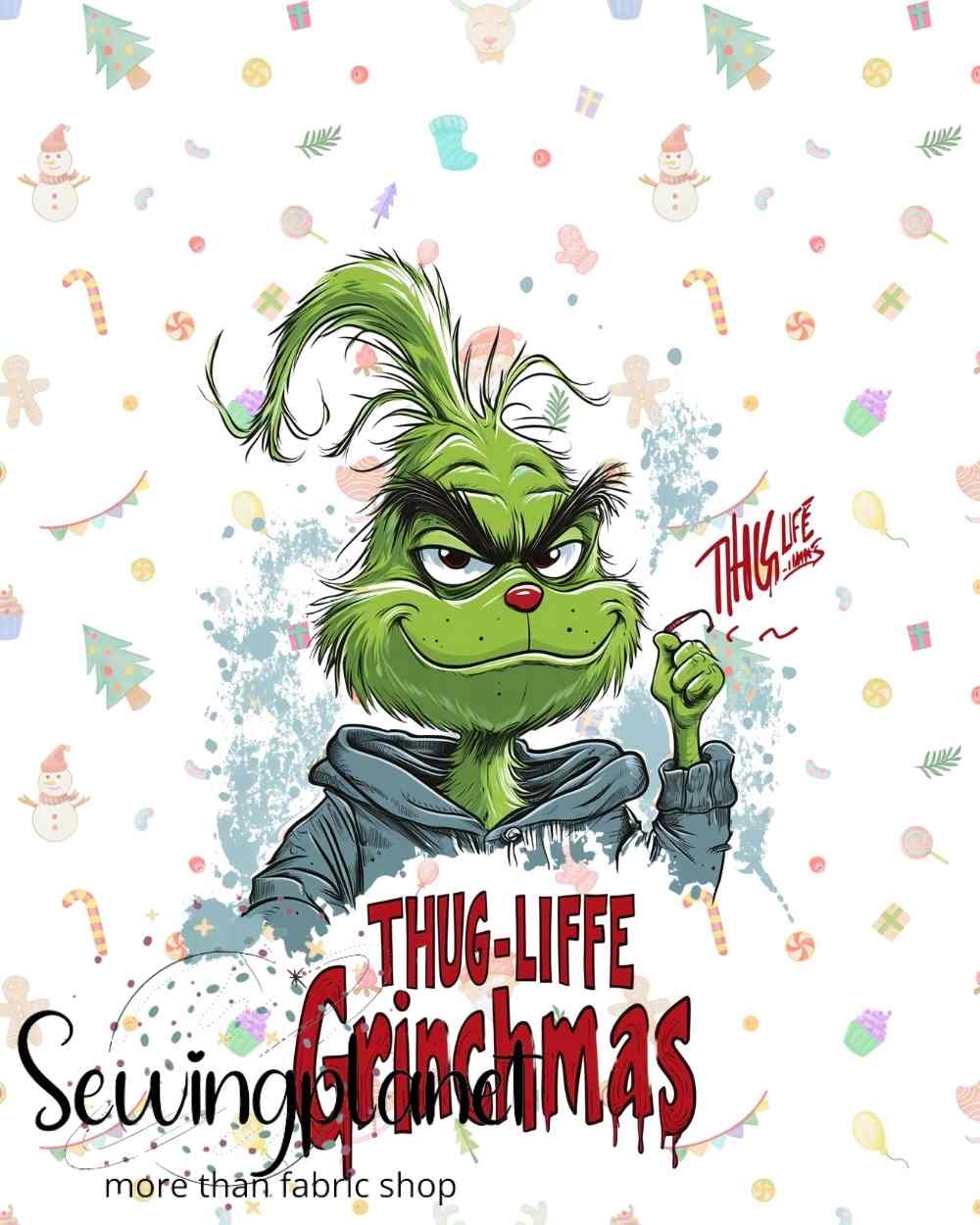 Panela Grinch 12