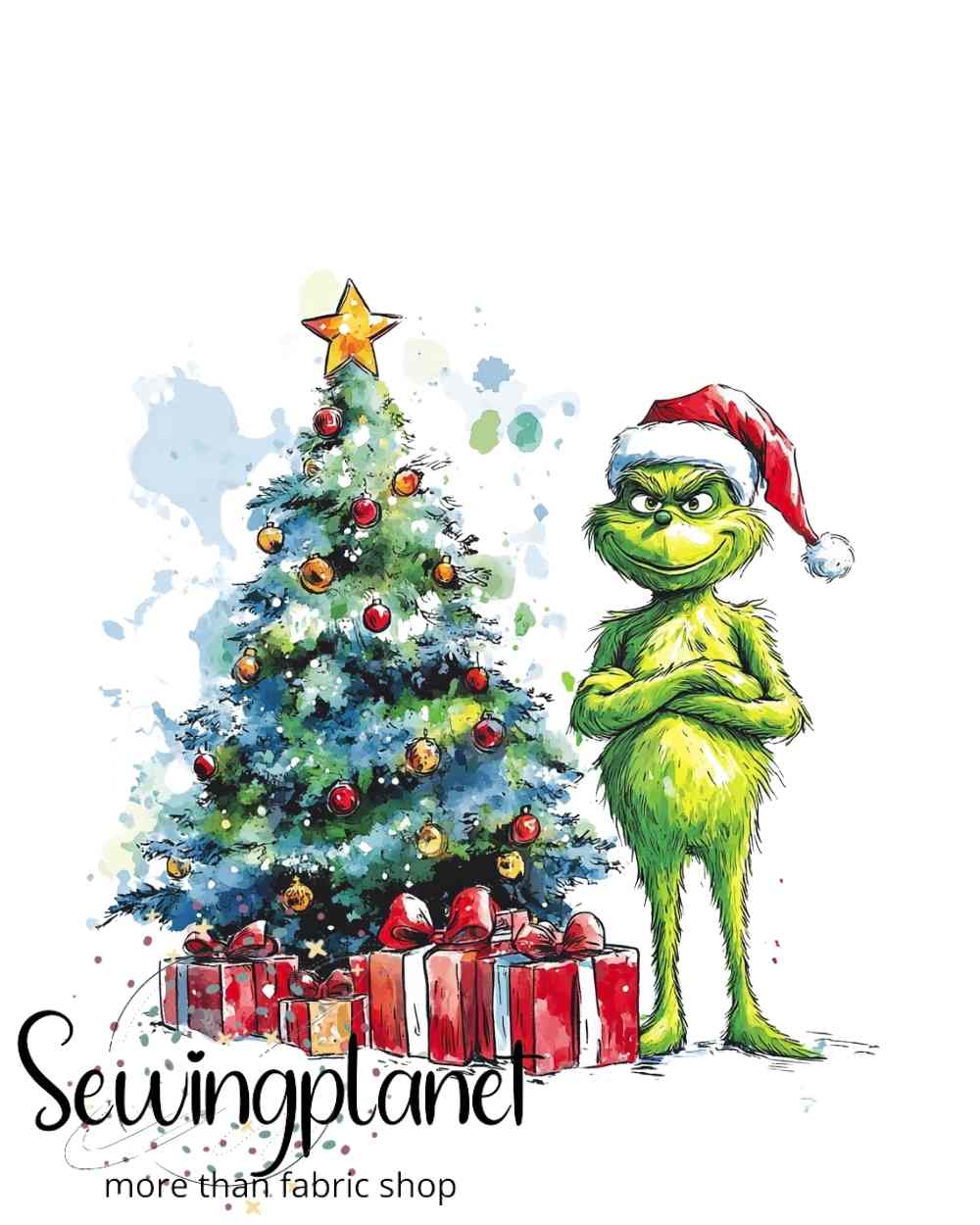 Panela Grinch 17
