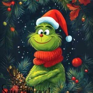 Panela Grinch 19