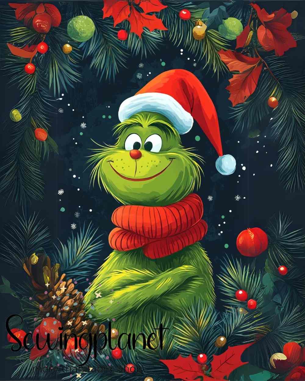 Panela Grinch 19