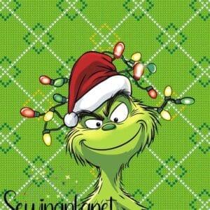 Panela Grinch 20