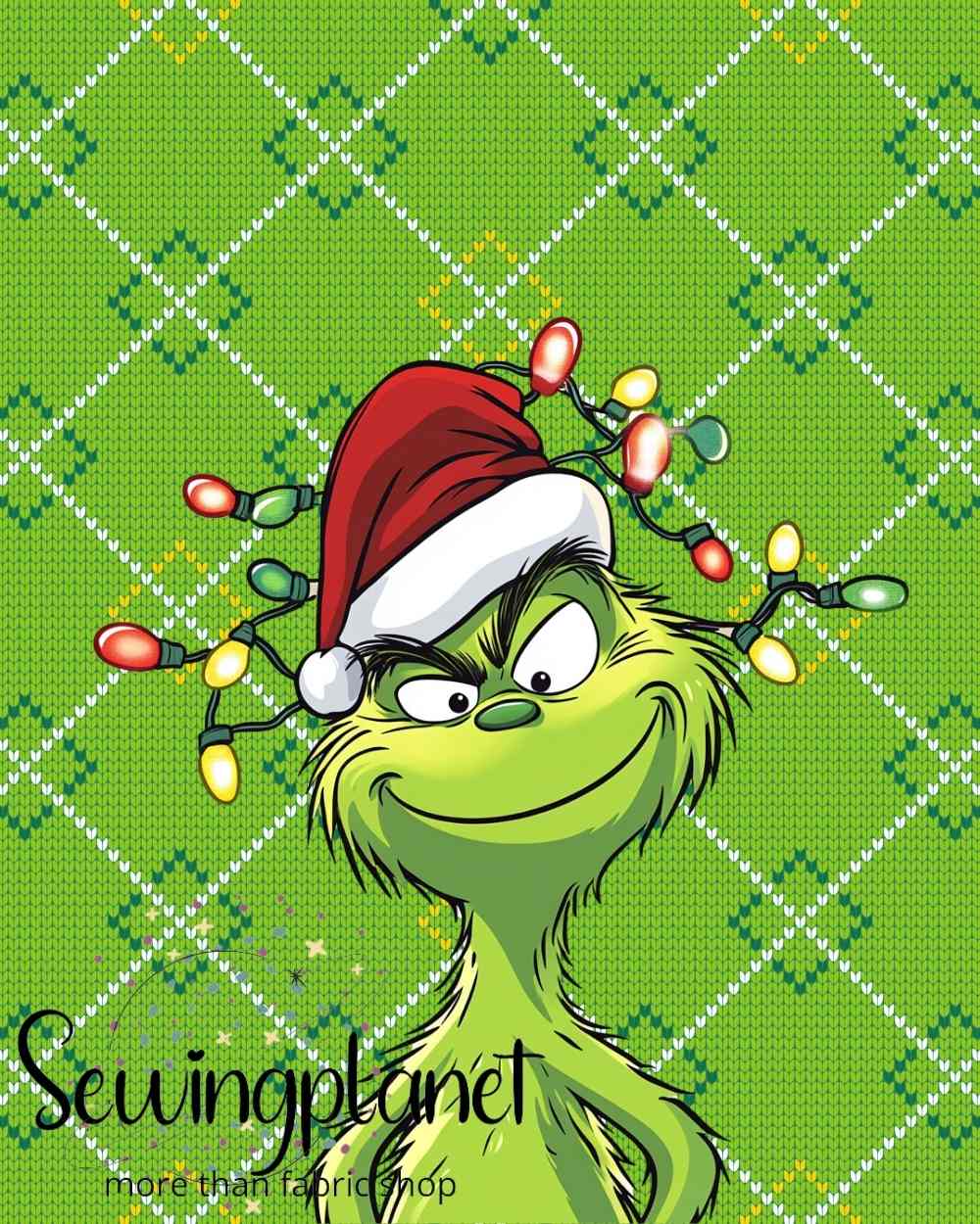 Panela Grinch 20