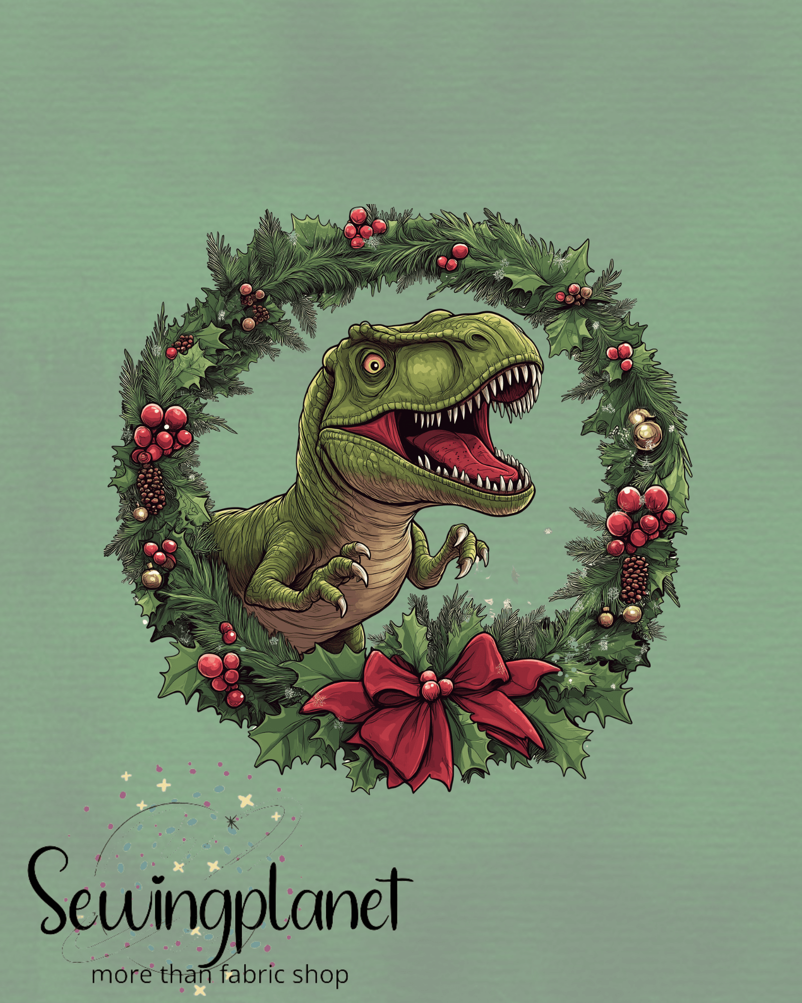 Panela zimske risanke 47 dino