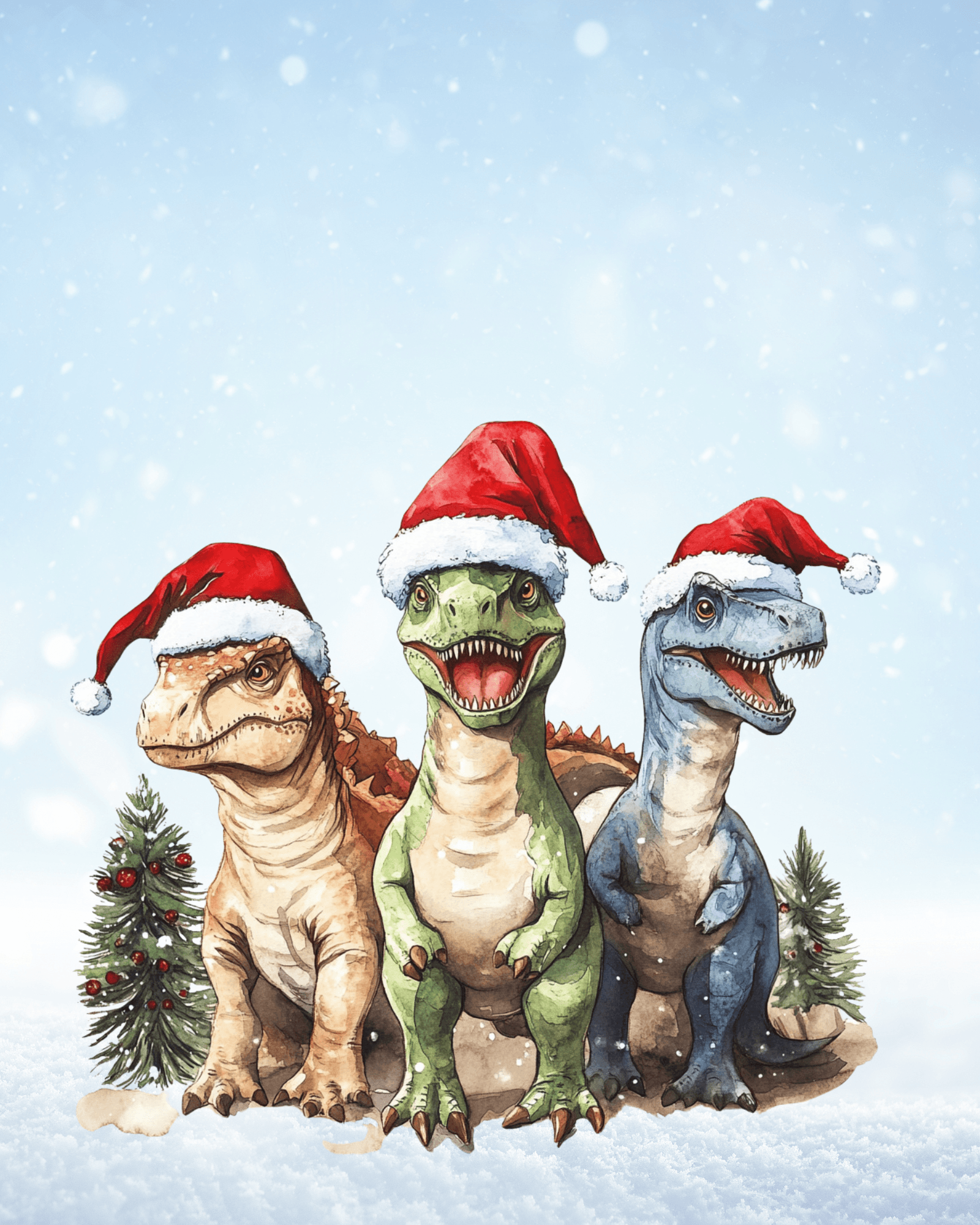 Panela zimske risanke 48 dino