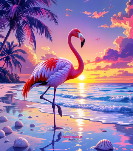 Panela flamingo